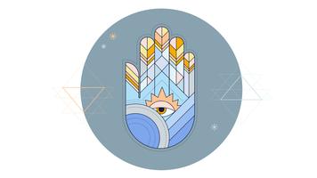 356x200 Hamsa Free Vector Art