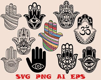 340x270 Hamsa Clipart Etsy