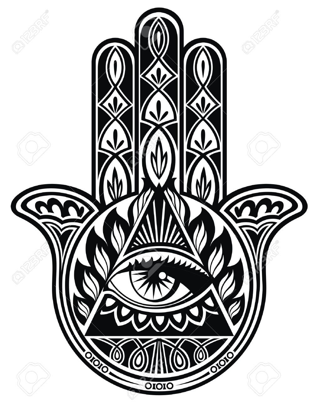 1015x1300 Huge Collection Of 'hamsa Hand Clipart' Download More Than