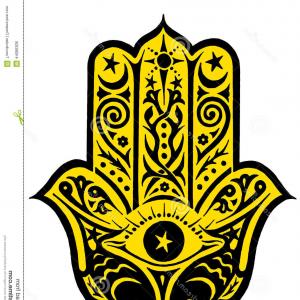 300x300 Jewish Hamsa Hand Vector Icon Gm Geekchicpro