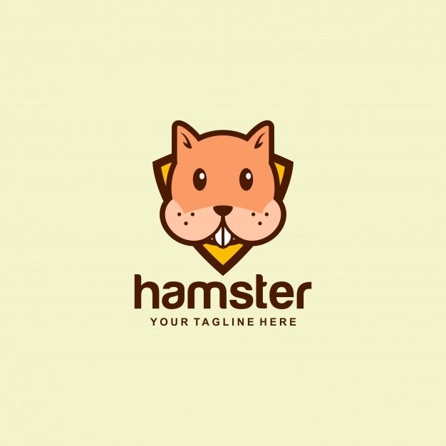 626x626 Hamster Logo Vector Premium Download