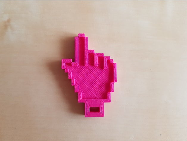 628x472 Hand Cursor Vector Keychain