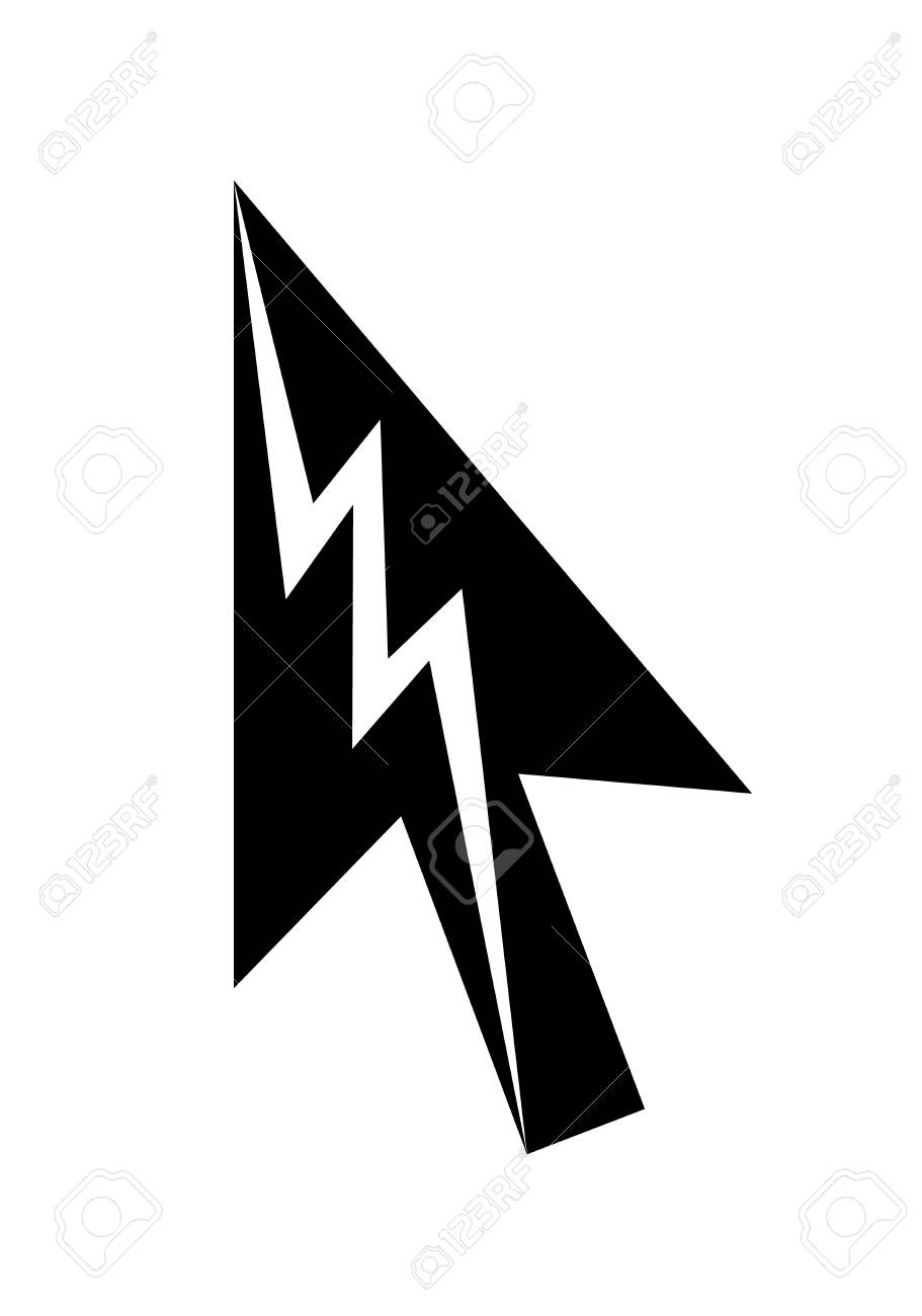911x1300 Cursor Icon Vector