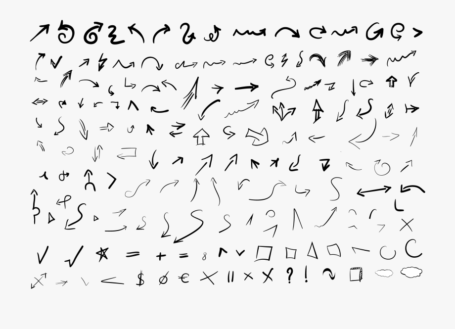 Drawn Arrow Free Vector 920x665 Drawn Arrow Free Vector