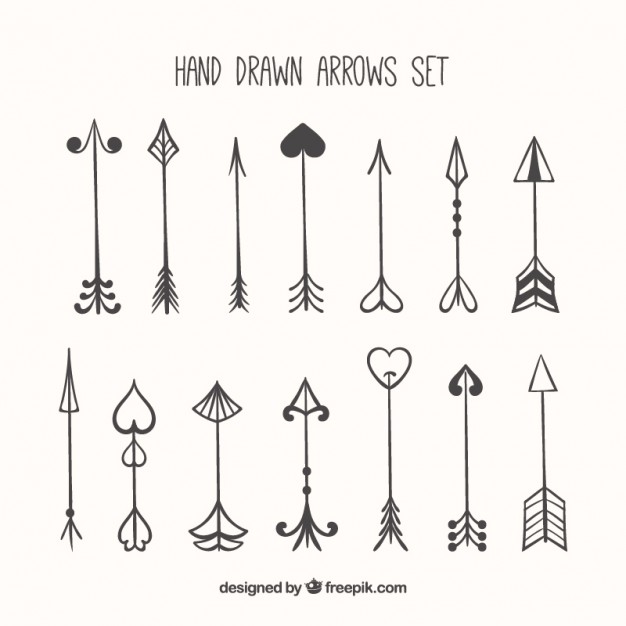 Hand Drawn Arrows Set Free Vectors Ui Download 626x626 Hand Drawn Arrows Set Free Vectors Ui Download