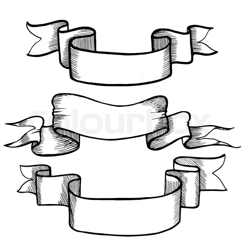 Old Hand Drawn Banner 800x800 Old Hand Drawn Banner