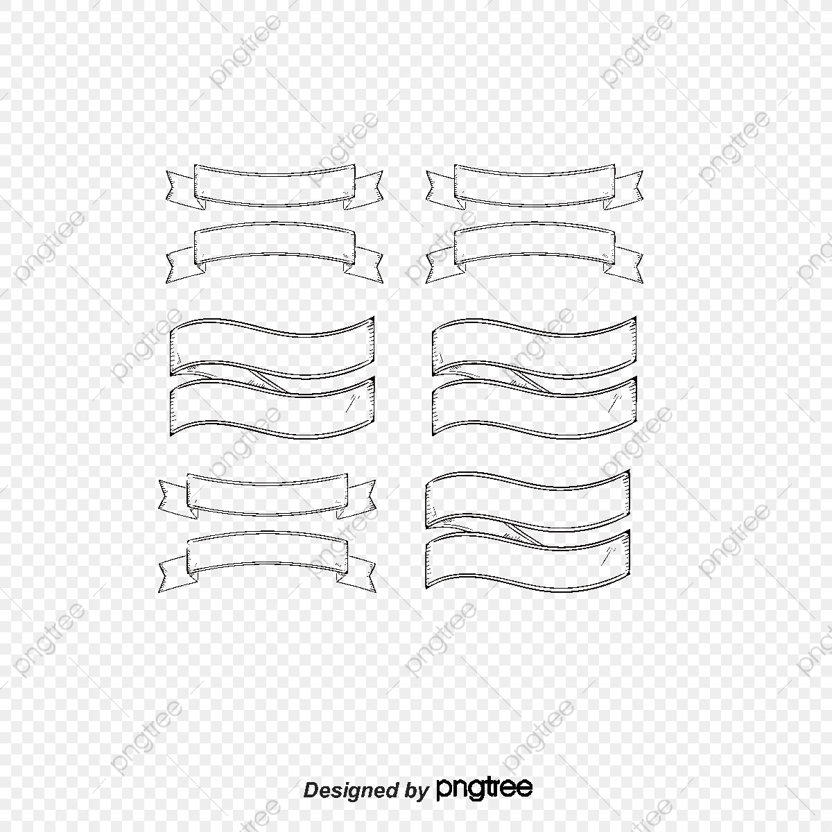 Vector Hand Drawn Labels, Vector, Hand Painted, Banner Png 1200x1200 Vector Hand Drawn Labels, Vector, Hand Painted, Banner Png