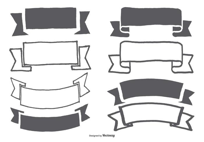 Hand Drawn Banner Vector at Vectorified.com | Collection of Hand Drawn