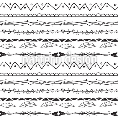 400x400 Hand Drawn Borders Vector Ornament