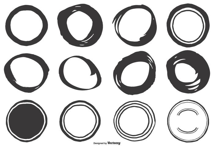 Cute Hand Drawn Circle Shapes 700x490 Cute Hand Drawn Circle Shapes