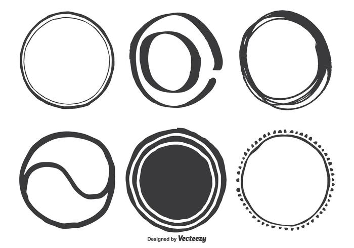 Hand Drawn Assorted Circle Vector Shapes 700x490 Hand Drawn Assorted Circle Vector Shapes