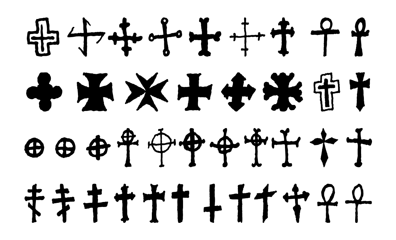 Crosses Vector Pack For Adobe Illustrator 1270x770 Crosses Vector Pack For Adobe Illustrator