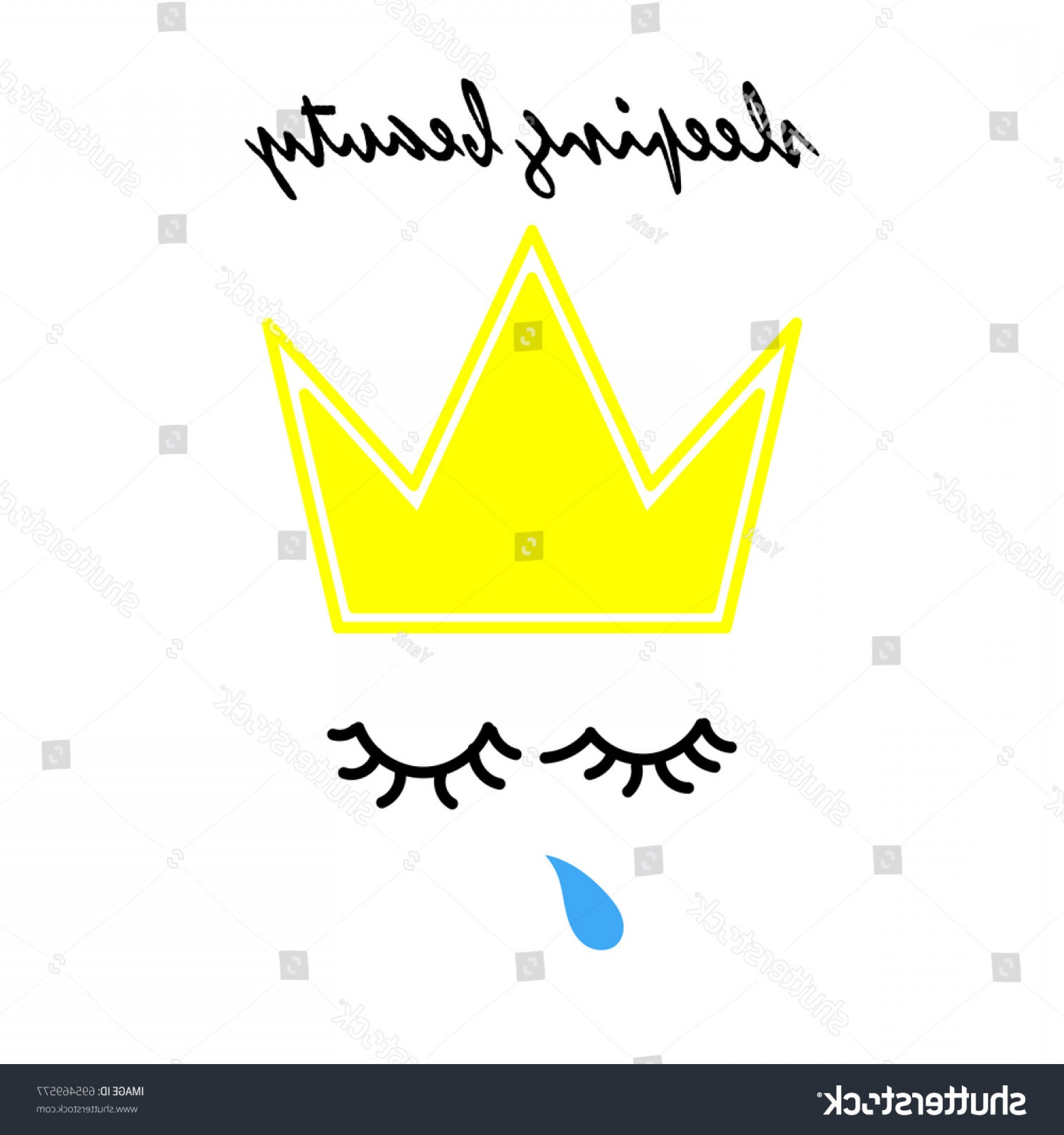 1800x1920 Sleeping Beauty Text Hand Drawn Crown Hoodamathrun