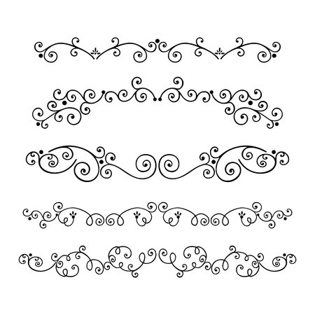 Hand Drawn Dividers Vector at Vectorified.com | Collection of Hand ...