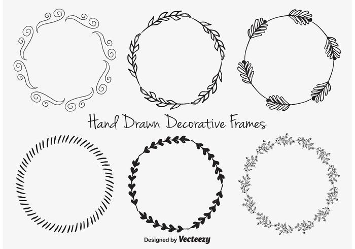 Hand Drawn Decorative Frames 700x490 Hand Drawn Decorative Frames
