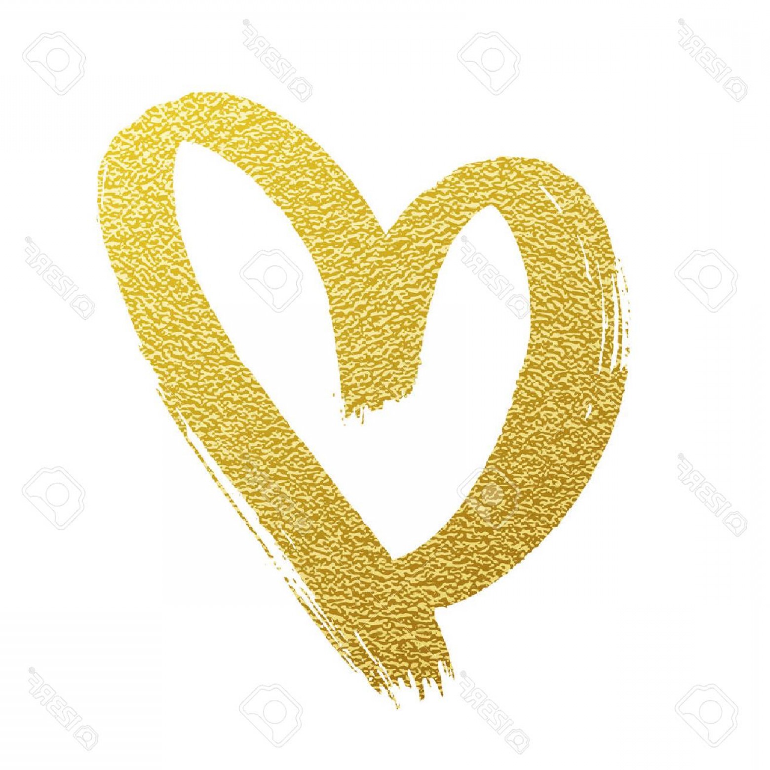 Photostock Vector Valentine Golden Glitter Heart Vector Hand Drawn 1560x1560 Photostock Vector Valentine Golden Glitter Heart Vector Hand Drawn