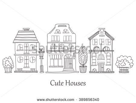 Hand Drawn House Vector