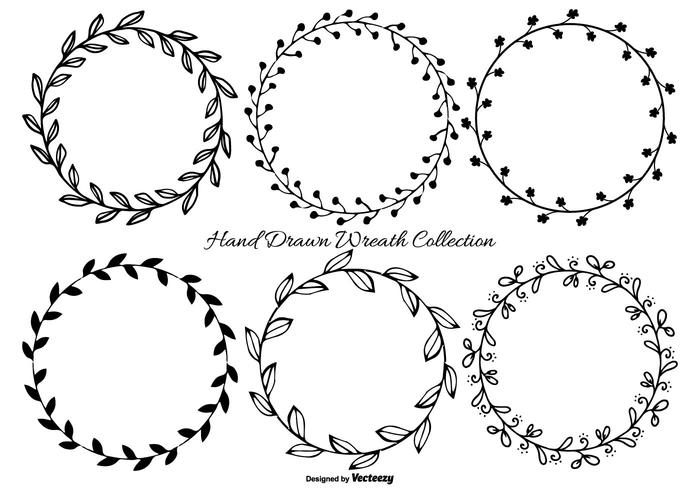 Hand Drawn Laurel Vector at Vectorified.com | Collection of Hand Drawn ...