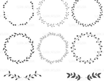 340x270 Wreath Clipart Hand Drawn For Free Download And Use Images