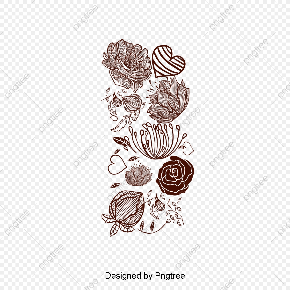 1200x1200 Retro Pattern Vector Hand Drawn Line, Vector, Vector Lines, Vector