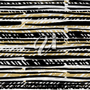 350x350 Abstract Retro Colors Stripes Pattern Seamless Hand Drawn Lines