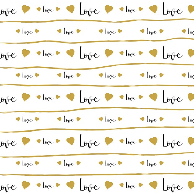 626x626 Decorative Background With The Word Love And Hand Drawn Lines