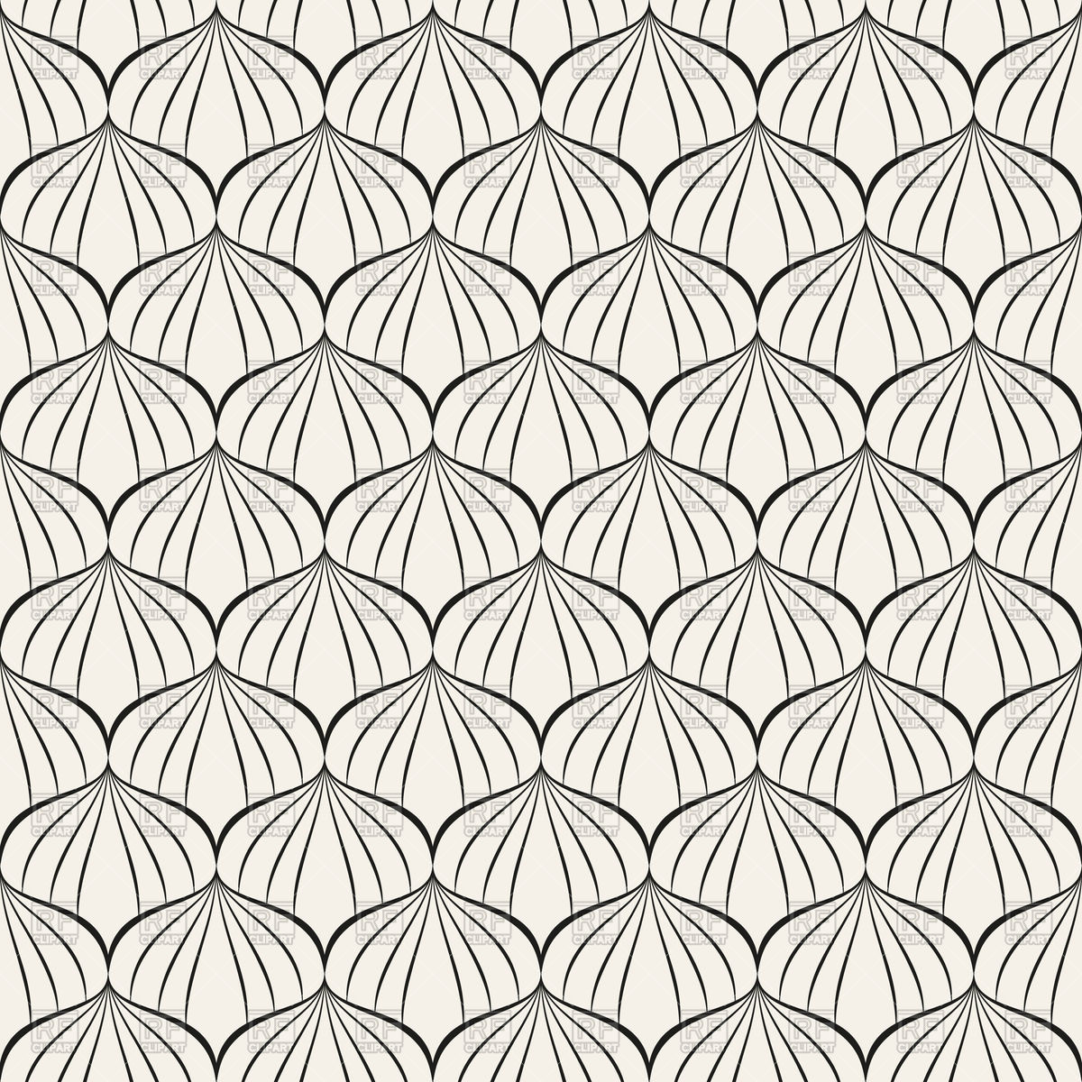 1200x1200 Cute Hand Drawn Seamless Pattern Vector Image Of Backgrounds