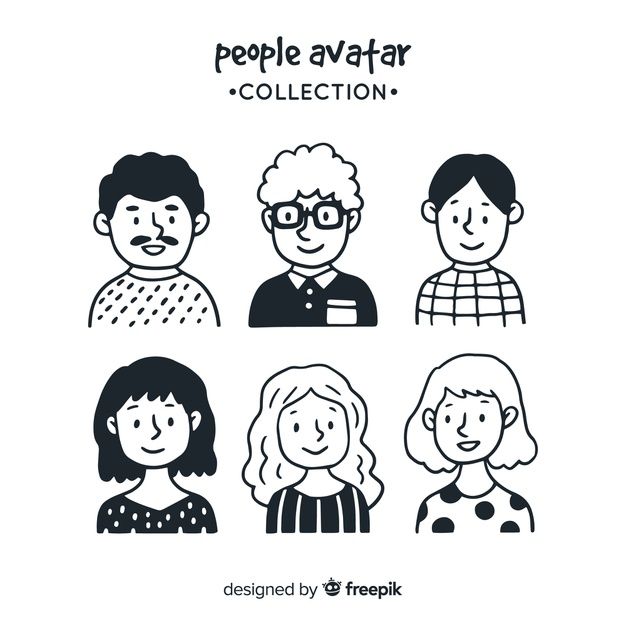 626x626 People Avatar Collection Free Vector My Freepik