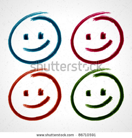 450x470 Hand Drawn Smile Face