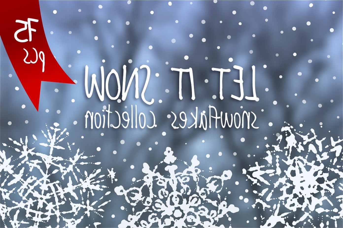 Ink Hand Drawn Snowflakes Vector Collection Studiogrfx 1392x926 Ink Hand Drawn Snowflakes Vector Collection Studiogrfx