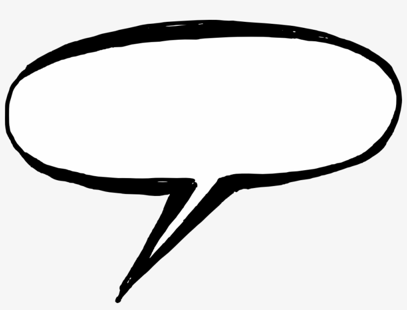 820x625 Hand Drawn Comic Speech Bubbles Vector