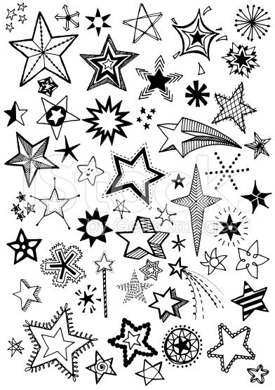 392x556 Quirky And Fun Hand Drawn Star Vector Shapes Hpc Hopekids