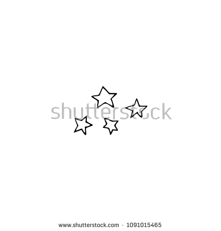 450x470 Hand Drawn Star Silhouette