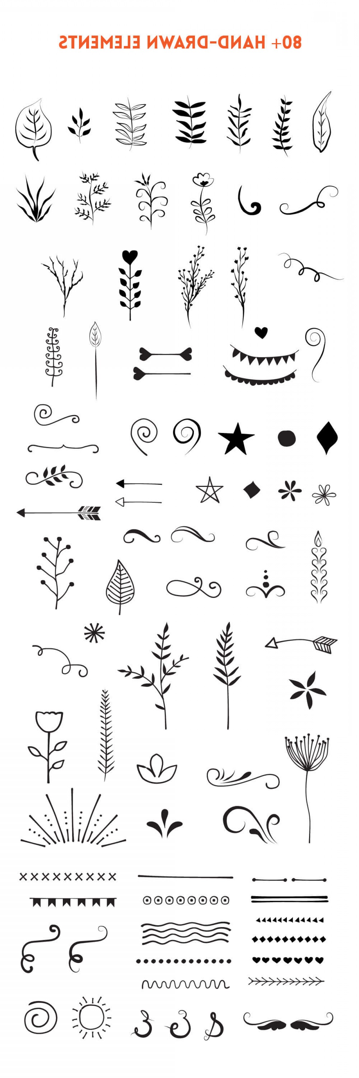 1200x3600 Hand Drawn Vector Createmepink
