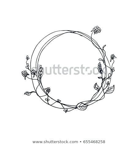 450x470 Wreath Drawing