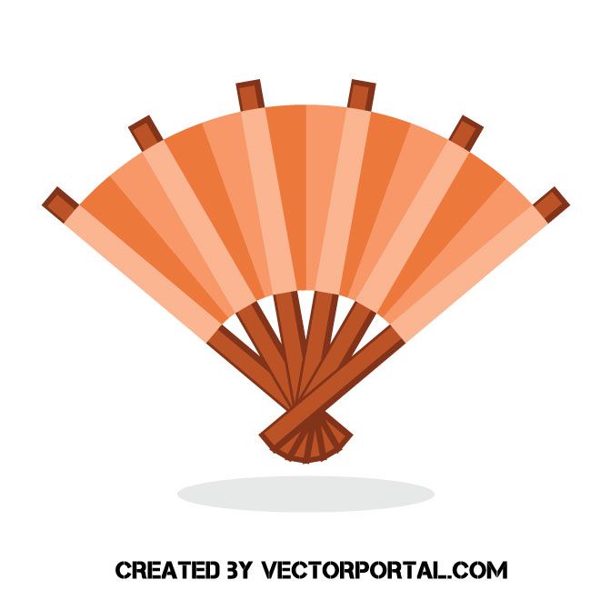 660x660 Hand Fan Vector Image Various Vectors Vector Free, Adobe