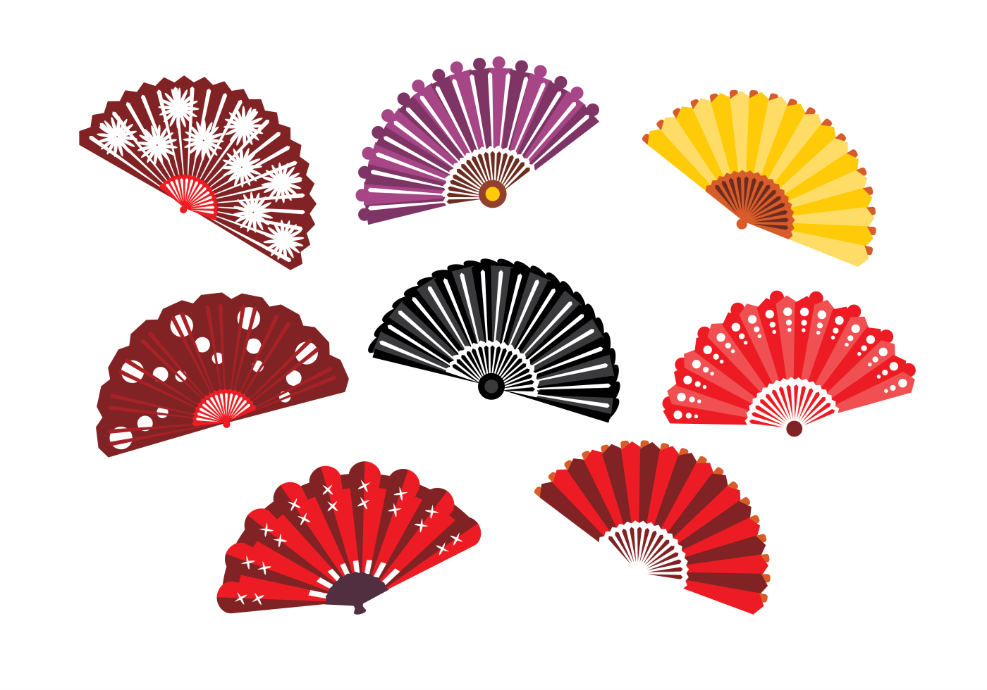 1400x980 Spanish Fan Vector Vol Design Fan, Vector Art, Vector Free