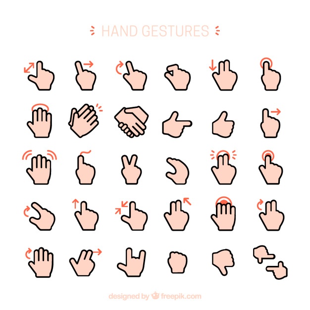 626x626 Gesture Vectors, Photos And Free Download