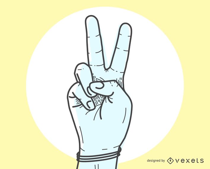 708x570 The Peace Sign V