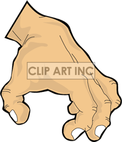 250x291 Hand Grabbing Clipart Royalty Free Clipart