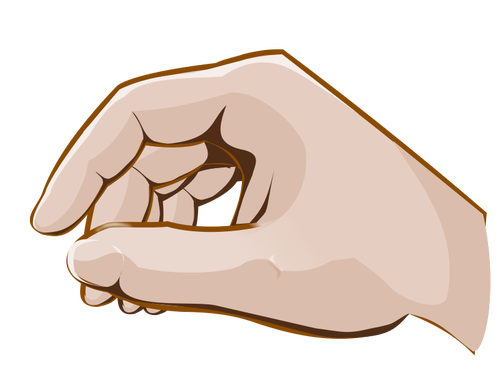 500x375 Vector Of A Hand