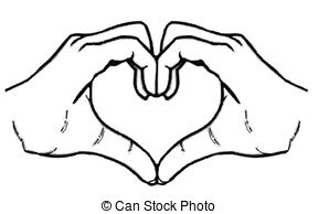 288x194 Heart Hands Clipart