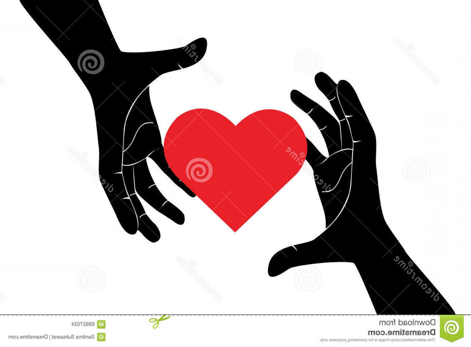 1560x1150 Heart Hands Free Vector Art Catamart
