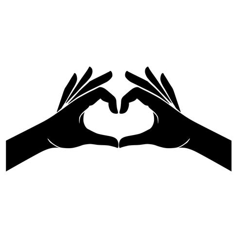 490x490 Hand Heart Vector