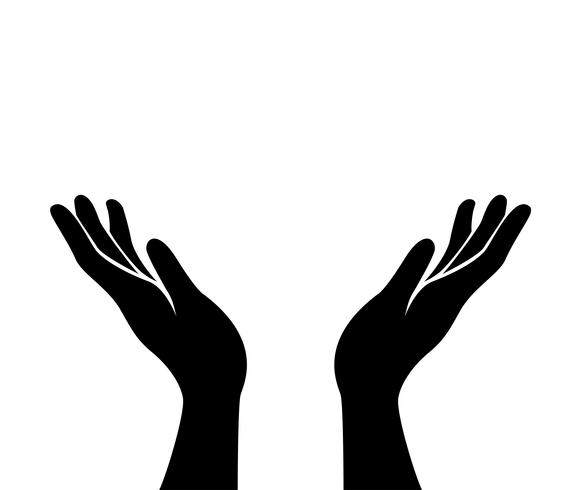 586x490 Hands Icon Vector