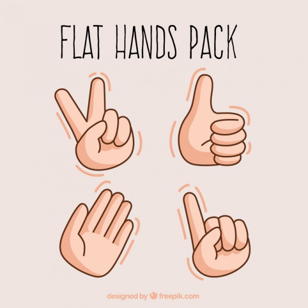 hand illustration vector free download