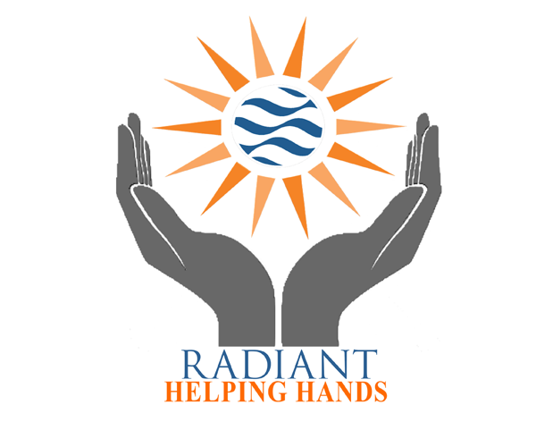 600x500 Radiant Helping Hands Logo Design Real Estate Helping Hands