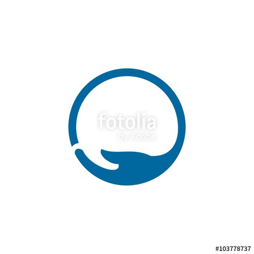 Round Hand Logo Stock Image And Royalty Free Vector 500x500 Round Hand Logo Stock Image And Royalty Free Vector