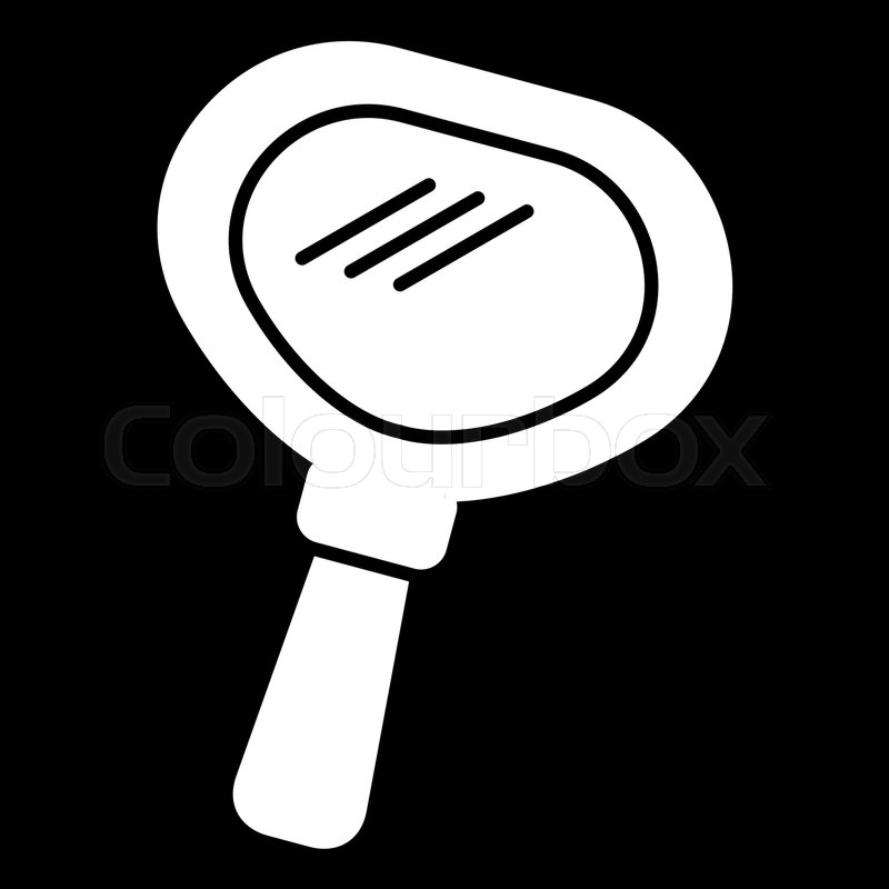 800x800 Hand Mirror Vector Icon Black And Stock Vector Colourbox
