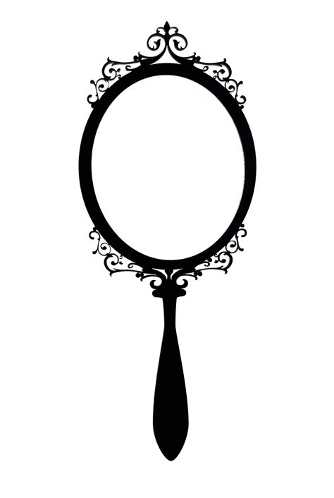 474x706 Vintage Hand Mirror Vectors Download Free Vector Art, Vintage Hand
